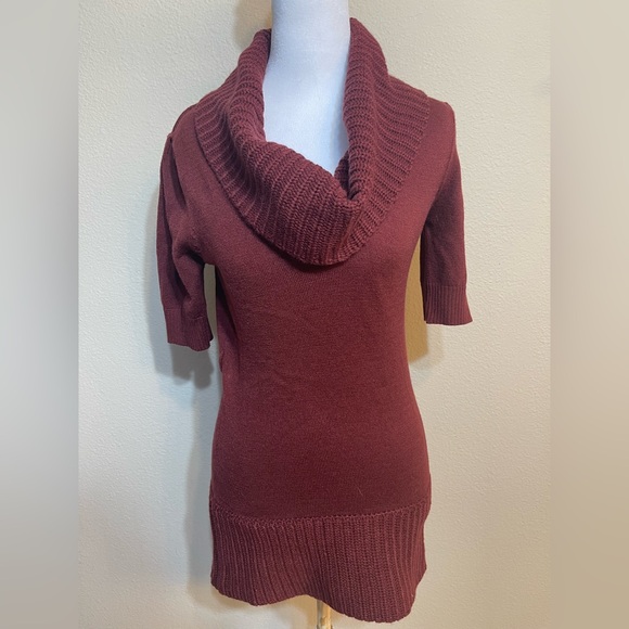 Derek Heart Women's Cowl Neck Sweater Dress medium - Picture 1 of 10